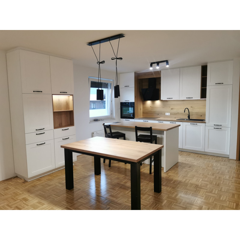 KUHINJA BELA MAT / HRAST