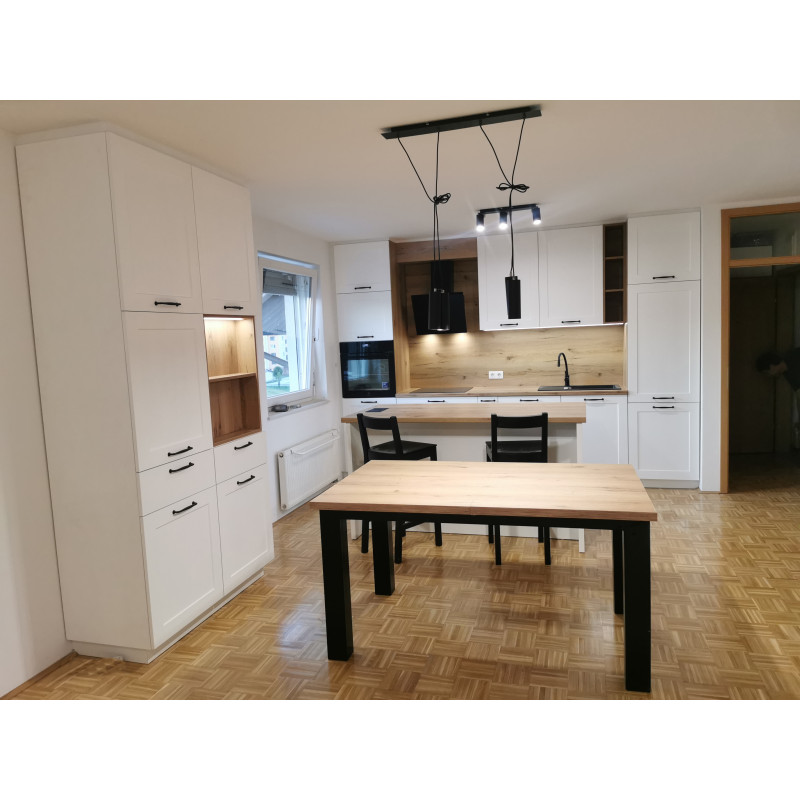 KUHINJA BELA MAT / HRAST